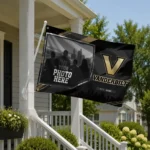 Vanderbilt Commodores House Flag Custom Framed Photo Black Best Selling