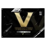 Vanderbilt Commodores House Flag Custom Speed Slashes Black Best Selling