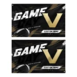 Vanderbilt Commodores House Flag Personalized Action Streaks Black Best Selling