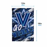 Villanova Wildcats Garden Flag Custom Glowing Star Navy Best Selling
