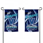 Villanova Wildcats Garden Flag Custom Swirl Vortex Navy Best Selling