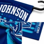 Villanova Wildcats Garden Flag Customized Distressed Stripes Navy Best Selling