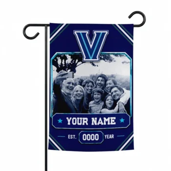 Villanova Wildcats Garden Flag - Customized Photo Frame Navy