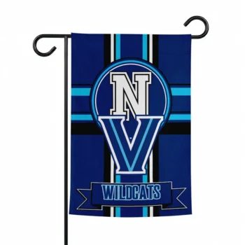 Villanova Wildcats Garden Flag Personalized Circle Medallion Navy Best Selling