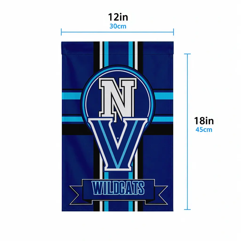 Villanova Wildcats Garden Flag Personalized Circle Medallion Navy High Quality Villanova Wildcats Garden Flag Personalized Circle Medallion Navy High Quality