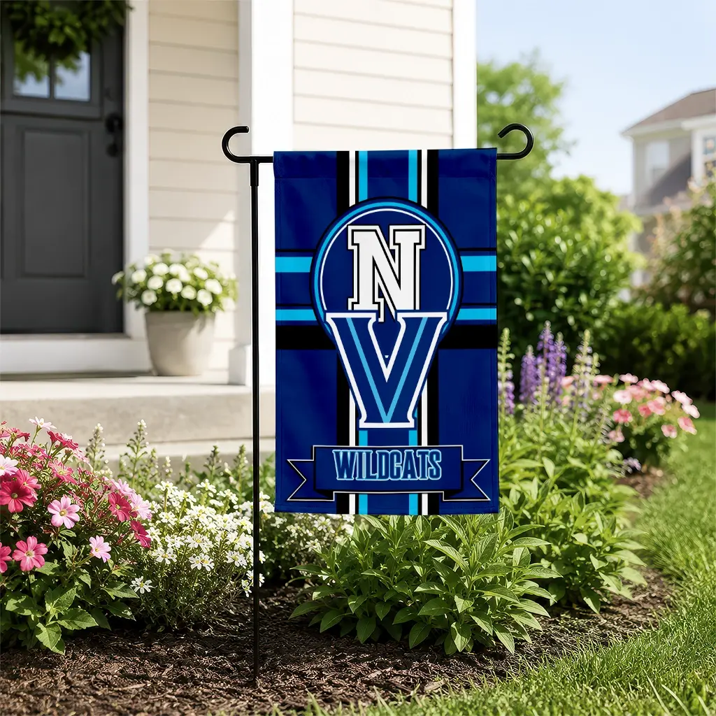 Villanova Wildcats Garden Flag Personalized Circle Medallion Navy New Arrival Villanova Wildcats Garden Flag Personalized Circle Medallion Navy New Arrival