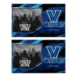 Villanova Wildcats House Flag Customized Framed Photo Navy Black Best Selling
