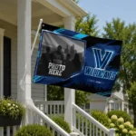 Villanova Wildcats House Flag Customized Framed Photo Navy Black Best Selling