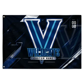 Villanova Wildcats House Flag Customized Speed Slashes Navy Best Selling
