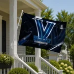 Villanova Wildcats House Flag Customized Speed Slashes Navy Best Selling