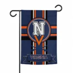Virginia Cavaliers Garden Flag Custom Circle Medallion Blue Best Selling