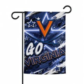 Virginia Cavaliers Garden Flag Customized Glowing Star Blue Best Selling