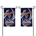 Virginia Cavaliers Garden Flag Customized Swirl Vortex Blue Best Selling