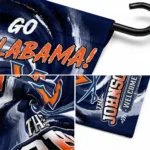 Virginia Cavaliers Garden Flag Customized Swirl Vortex Blue Best Selling