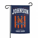 Virginia Cavaliers Garden Flag Personalized Distressed Stripes Blue Best Selling