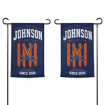 Virginia Cavaliers Garden Flag Personalized Distressed Stripes Blue Best Selling