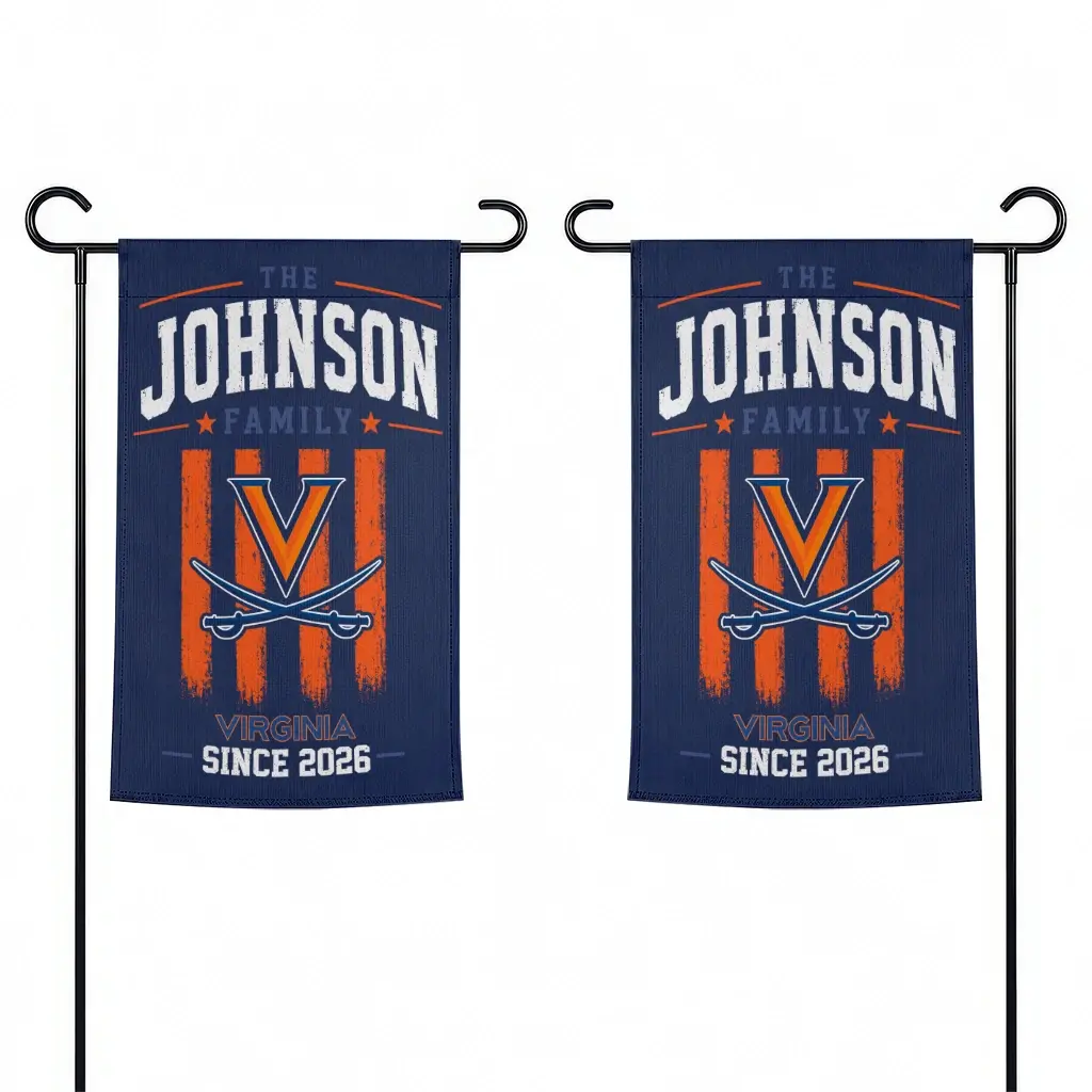 Virginia Cavaliers Garden Flag Personalized Distressed Stripes Blue Fashion Forward Virginia Cavaliers Garden Flag Personalized Distressed Stripes Blue Fashion Forward
