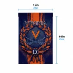 Virginia Cavaliers Garden Flag Personalized Laurel Wreath Blue Best Selling