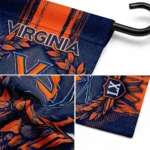 Virginia Cavaliers Garden Flag Personalized Laurel Wreath Blue Best Selling
