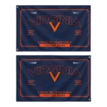 Virginia Cavaliers House Flag Custom Ornate Border Blue Best Selling