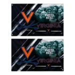 Virginia Cavaliers House Flag Customized Diagonal Stripes Blue Best Selling