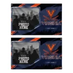 Virginia Cavaliers House Flag Personalized Framed Photo Blue Black Best Selling