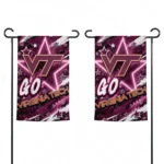 Virginia Tech Hokies Garden Flag Custom Glowing Star Maroon Best Selling