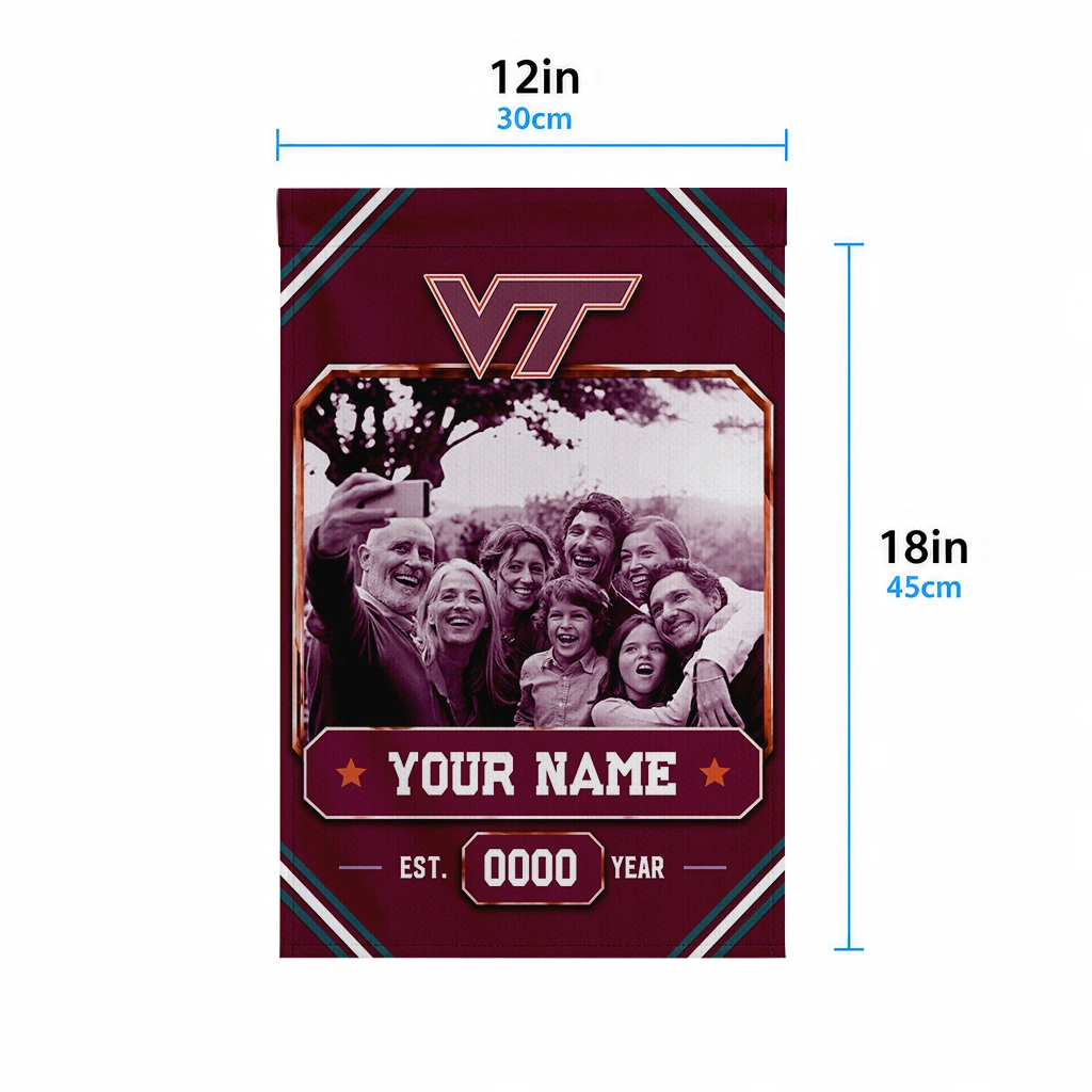 virginia-tech-hokies-garden-flag-customized-photo-frame-maroon-high-quality.webp
