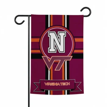 Virginia Tech Hokies Garden Flag Personalized Circle Medallion Maroon Best Selling