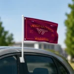 Virginia Tech Hokies House Flag Personalized Ornate Border Maroon Best Selling
