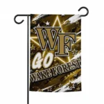 Wake Forest Demon Deacons Garden Flag Customized Glowing Star Gold Best Selling