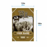 wake-forest-demon-deacons-garden-flag-personalized-photo-frame-gold-best-selling.webp