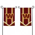 Washington Commanders Garden Flag Custom Chevron Stripes Burgundy Best Selling