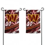 Washington Commanders Garden Flag Customized Glowing Star Burgundy Best Selling