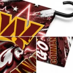Washington Commanders Garden Flag Customized Glowing Star Burgundy Best Selling