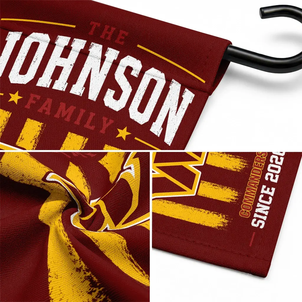 Washington Commanders Garden Flag Personalized Distressed Stripes Burgundy Latest Model Washington Commanders Garden Flag Personalized Distressed Stripes Burgundy Latest Model