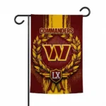 Washington Commanders Garden Flag Personalized Laurel Wreath Burgundy Best Selling