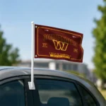 Washington Commanders House Flag Custom Ornate Border Burgundy Best Selling