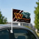 Washington Commanders House Flag Customized Diagonal Stripes Burgundy Best Selling