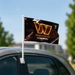 Washington Commanders House Flag Personalized Speed Slashes Burgundy Best Selling