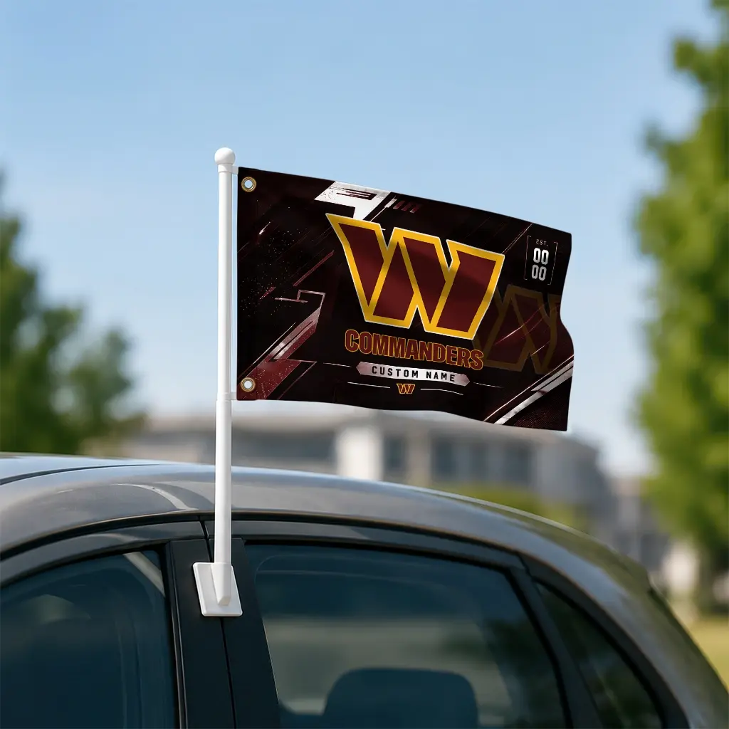 Washington Commanders House Flag Personalized Speed Slashes Burgundy Latest Model Washington Commanders House Flag Personalized Speed Slashes Burgundy Latest Model