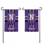 Washington Huskies Garden Flag Custom Circle Medallion Purple Best Selling