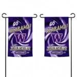 Washington Huskies Garden Flag Customized Swirl Vortex Purple Best Selling