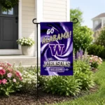 Washington Huskies Garden Flag Customized Swirl Vortex Purple Best Selling