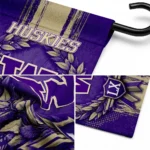 Washington Huskies Garden Flag Personalized Laurel Wreath Purple Best Selling