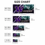 Washington Huskies House Flag Customized Diagonal Stripes Purple Best Selling