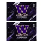 Washington Huskies House Flag Personalized Speed Slashes Purple Best Selling
