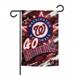 Washington Nationals Garden Flag Personalized Glowing Star Red Best Selling