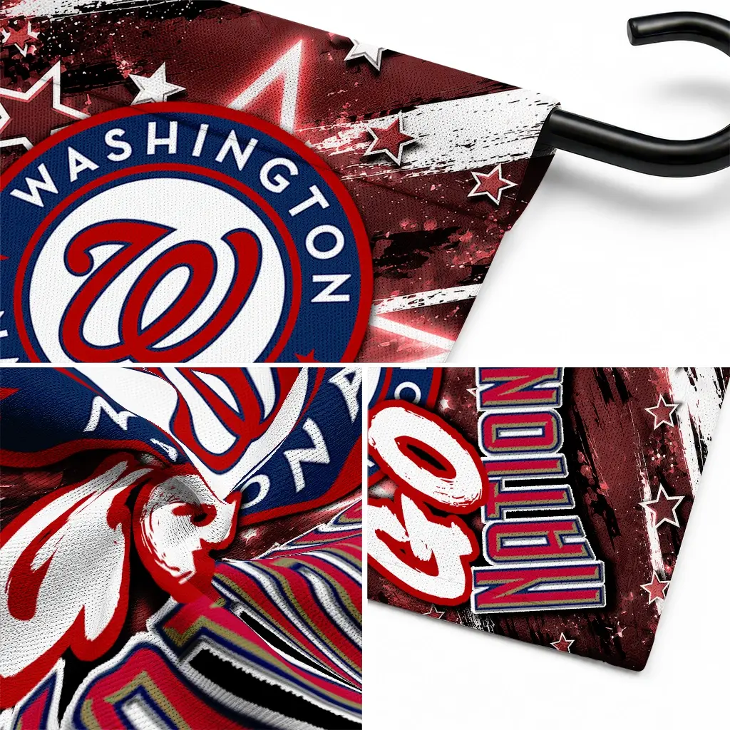 Washington Nationals Garden Flag Personalized Glowing Star Red Latest Model Washington Nationals Garden Flag Personalized Glowing Star Red Latest Model