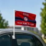 Washington Nationals House Flag Customized Brushed Streaks Red Best Selling